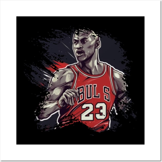 Michael Jordan Wall Art by Pixy Official